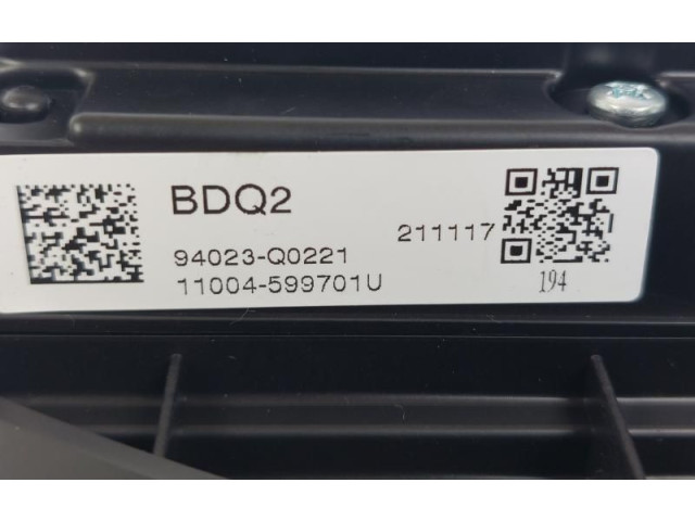 Přístrojová deska Hyundai i20 (BC3 BI3) 2020 94023Q0040, 94023-Q0221