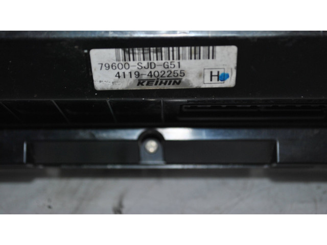 Блок управления климат-контролем 79600SJDG51, 4119402255 Honda FR-V