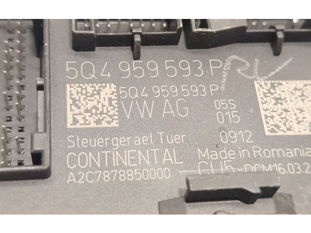 Блок управления дверью 5Q4959593P, A2C7878850000   Cupra Leon