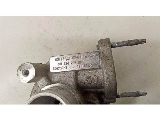 Turbodmychadlo Турбина 9818479380, 8362502   Citroen C4 II Picasso 1.2 1402 HNY/10XTA1HN02