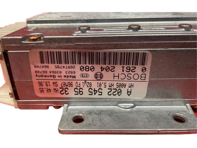 Řídící jednotka 0261204080, A0225459532 Mercedes-Benz E AMG W210 1996