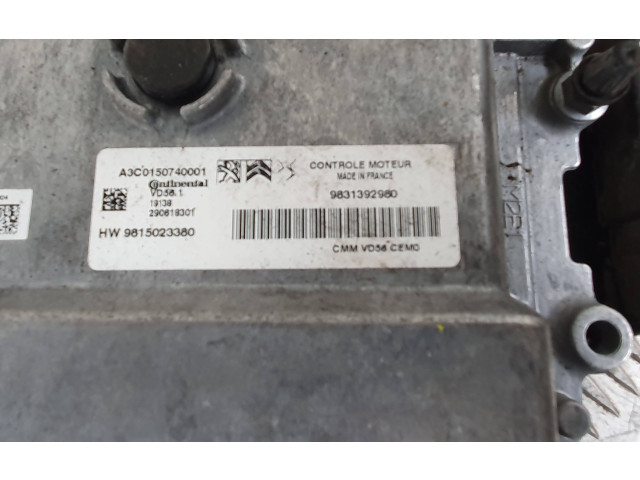 Блок управления 9831392980, a3c0150740001 Citroen C3 Aircross