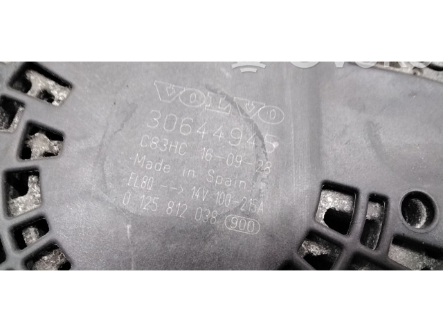 Генератор 30644945, 30644952   Volvo V70      