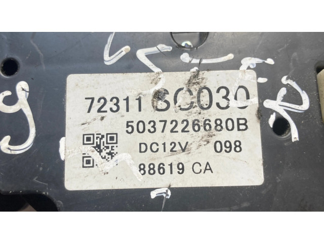 Блок управления климат-контролем 72311SC030, 88619CA   Subaru Forester SH