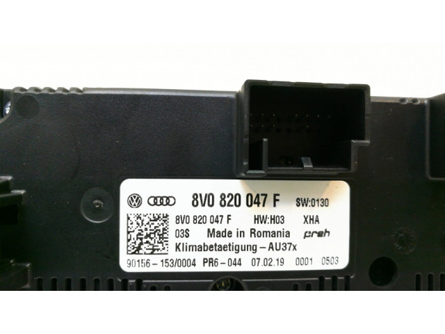 Блок управления климат-контролем 8V0820047F   Audi Q2 