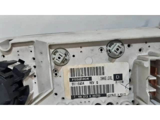 Блок управления климат-контролем P55115904   Jeep Grand Cherokee (WJ)