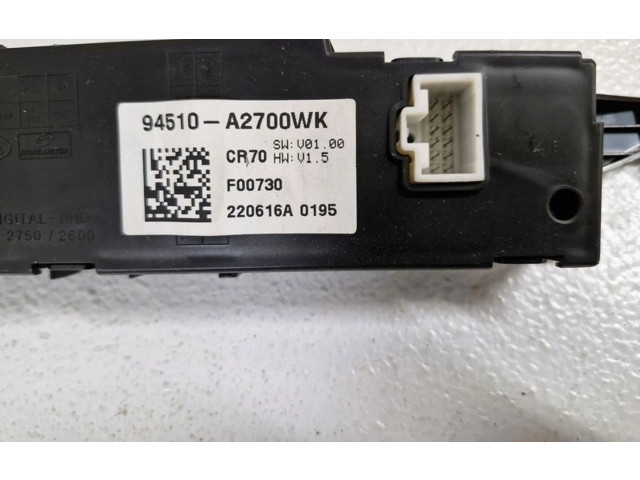 Дисплей    94510-A270WK   KIA Pro Cee'd II