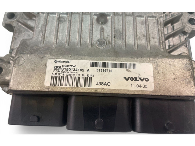 Блок управления двигателем Блок управления 31336712, S180134102A   Volvo V70