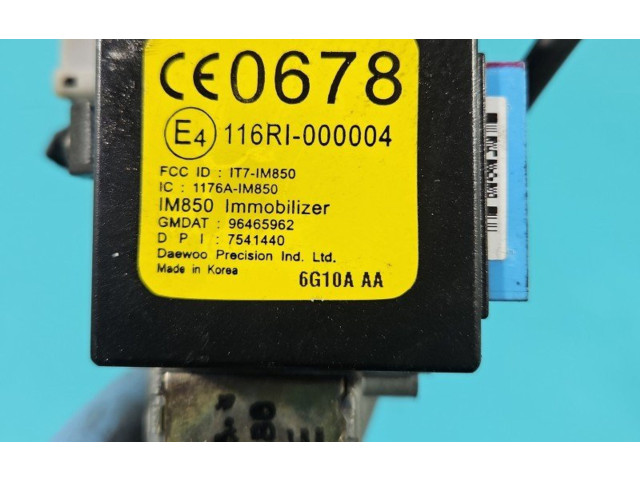 Řídící jednotka 96435559, IMPRK1430500   Chevrolet Aveo 2006