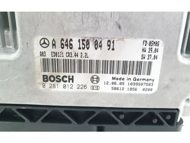 Рулевая рейка Комплект зажигания A6461500491, 0281012226 Mercedes-Benz E W211 2002 - 2009 года