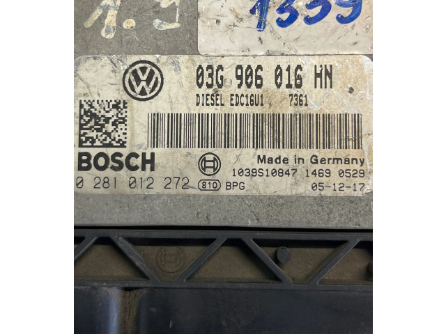 Řídící jednotka 03G906016HN, 1039S10847   Volkswagen Caddy 2006