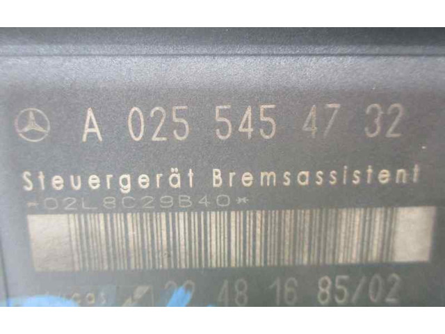 Блок управления АБС A0255454732, 32481685   Mercedes-Benz E W210