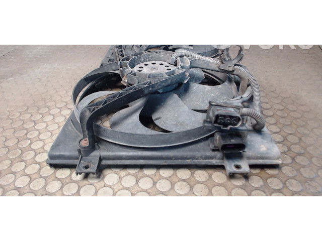 Вентилятор радиатора 6X0959455C, 1C0121207 Volkswagen New Beetle