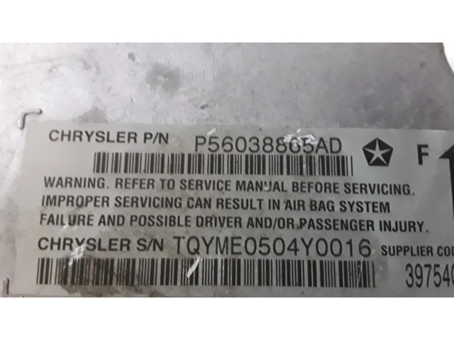 Блок подушек безопасности P56038865AD Jeep Cherokee III KJ