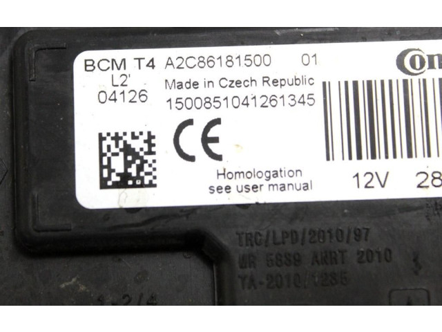 Комплект блоков управления 58144 Dacia Sandero