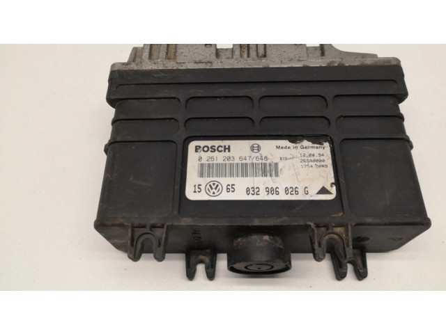 Řídící jednotka 0261203647, 032906026G Volkswagen Polo IV 9N3 2005