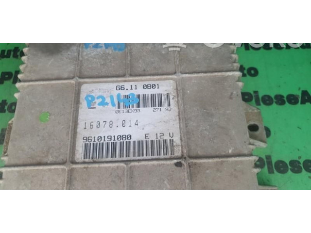 Řídící jednotka 16078014., 9610191080 Peugeot 106 1997