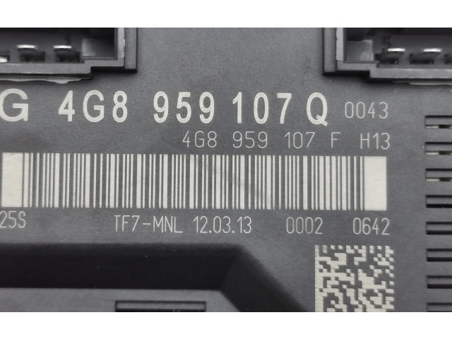 Блок управления крышки багажника 4G8959107Q Audi A7 S7 4G