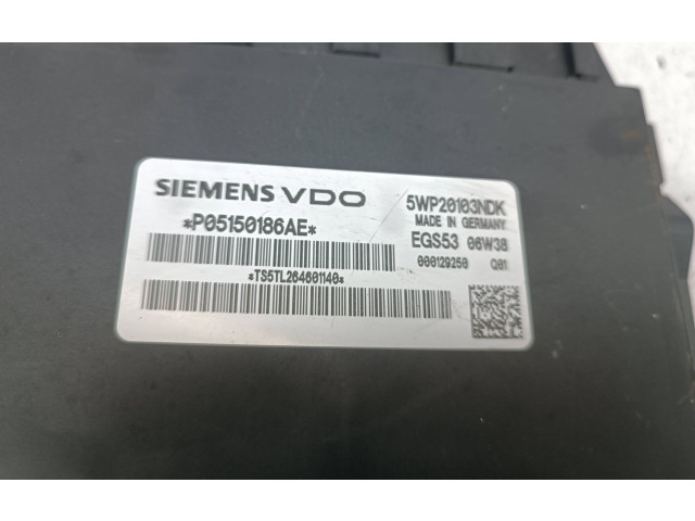 Блок управления коробкой передач P05150186AE, 5WP20103NDK   Jeep Grand Cherokee (WK)