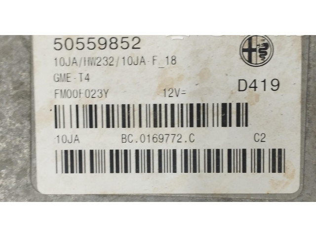 Řídící jednotka 50559852, 50559852 Alfa Romeo Giulia 2020