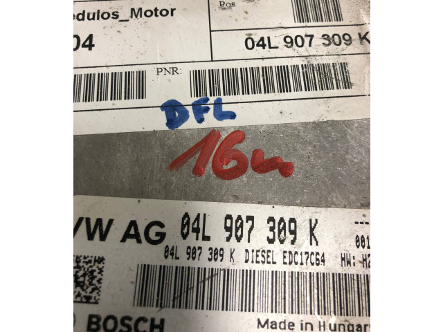 Блок управления двигателем Блок управления 04L907309K Volkswagen Caddy