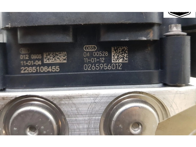 Jednotka ABS 2265106455, 0265956012 Nissan Micra C+C 2011