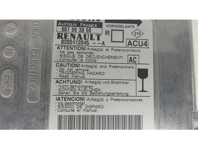 Блок подушек безопасности 607993800, 8200412045A   Citroen C2