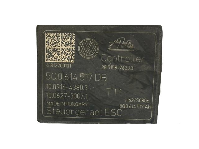 Блок АБС 5Q0614517DB, 10022010604   Volkswagen  Golf VII  2013-2019 года