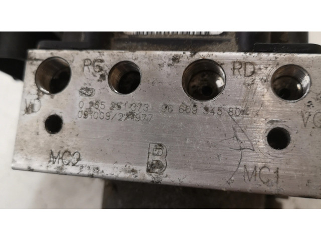Блок АБС 0265951525, 0265251373   Citroen  C4 I Picasso  2006-2013 года