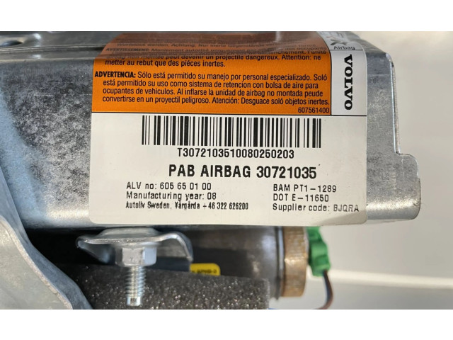 Подушка безопасности пассажира 6061909, 6061909A   Volvo V70