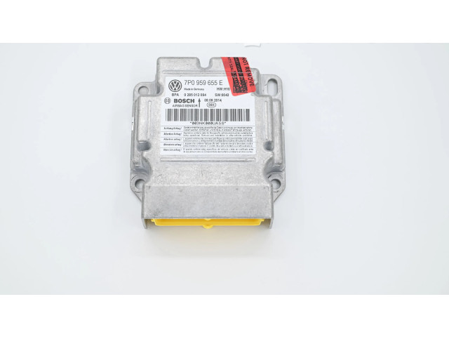 Блок подушек безопасности 7P0959655E, 0285012084 Porsche Cayenne (92A)