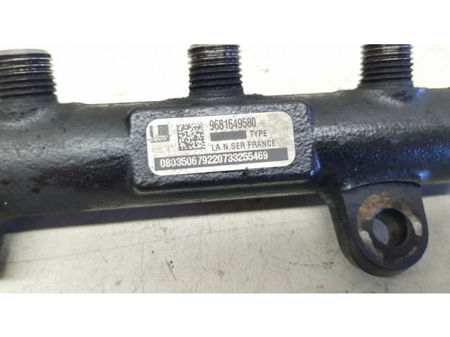 Vstřikovací lišta 9681649580, nr7512 Citroen Jumpy pro naftový motor 2.0