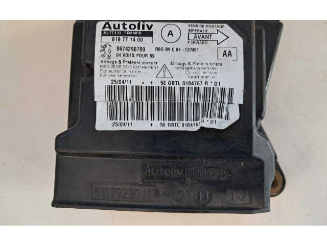 Блок подушек безопасности 619771400 Citroen Berlingo