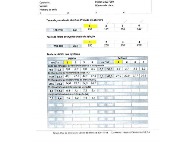 Форсунка 166000897R    Renault Clio III   