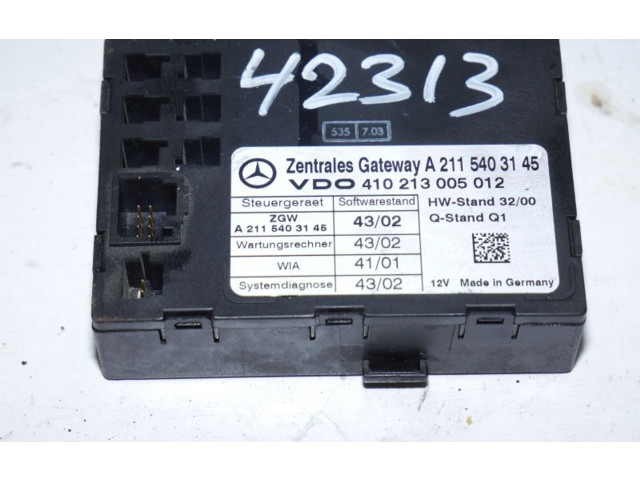 Блок управления A2115403145, A2115403145   Mercedes-Benz E AMG W211