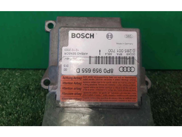 Блок подушек безопасности 8P0959655D, CENTRALITAAIRBAG   Audi A3 S3 8P