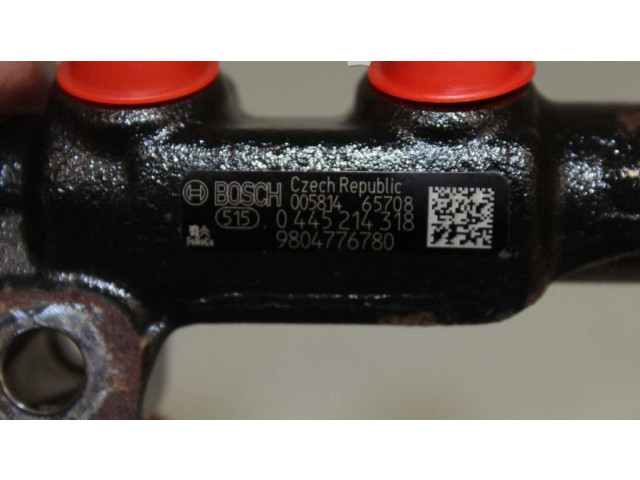 Vstřikovací lišta 9804776780, 0445214318   Citroen Berlingo     