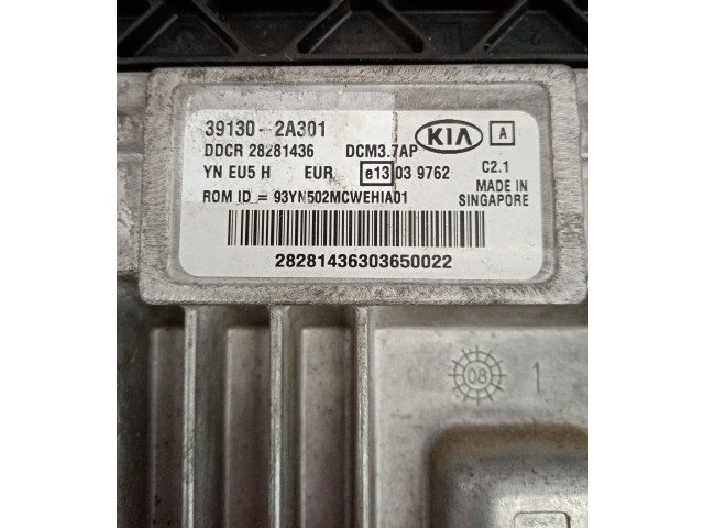 Блок управления двигателя 39130-2A301, YNEU5HDELPHI KIA Venga