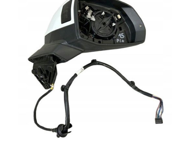 Zpětné zrcátko  Audi Q7 4M 2016  4M1857410BH9B9, 4M0857528A  