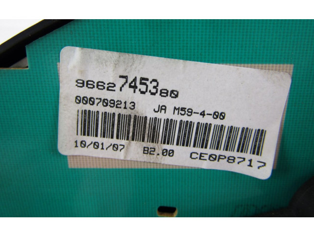 Přístrojová deska  Citroen Berlingo 2007 9662745380  