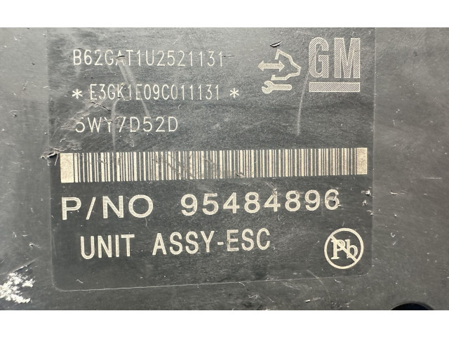 Блок управления АБС 95484896, 95484896   Chevrolet Aveo