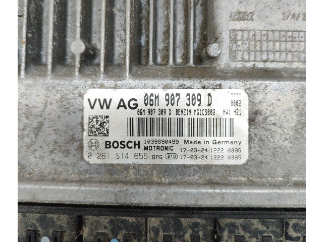 Блок управления двигателя 06M907309D, 1039S90499 Audi Q5 SQ5