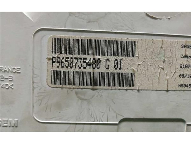 Панель приборов P9650735480G, P9650735480G   Citroen C2       