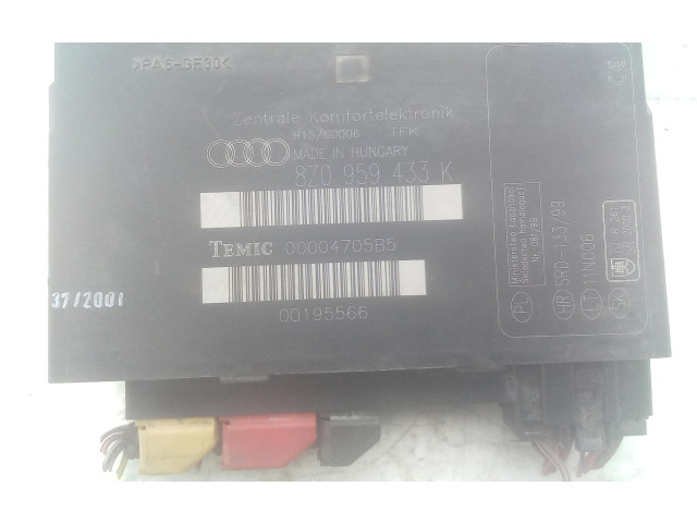 Блок комфорта 8z0959433k, 8Z0959433K Audi A2
