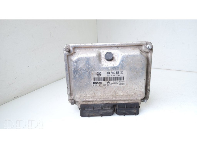 Блок управления двигателя 074906018BK, 0281011385 Volkswagen II LT