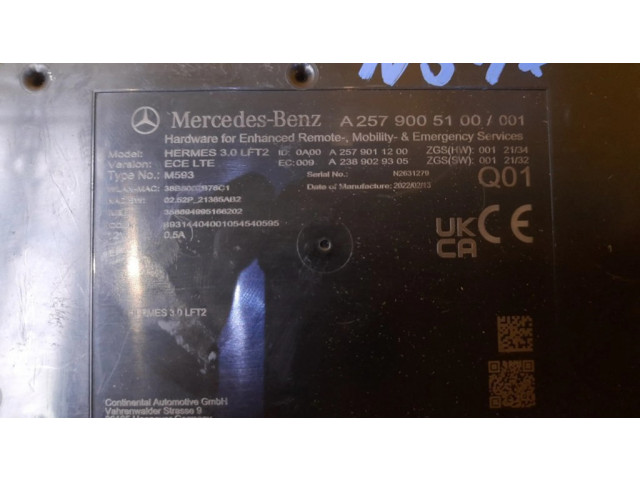 Блок управления A2579005100 Mercedes-Benz CLS W257