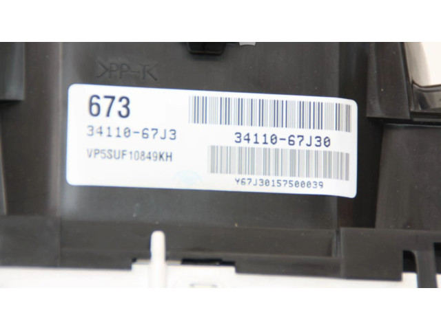 Přístrojová deska Suzuki Grand Vitara II 2005 3411067J30, 3411067J30