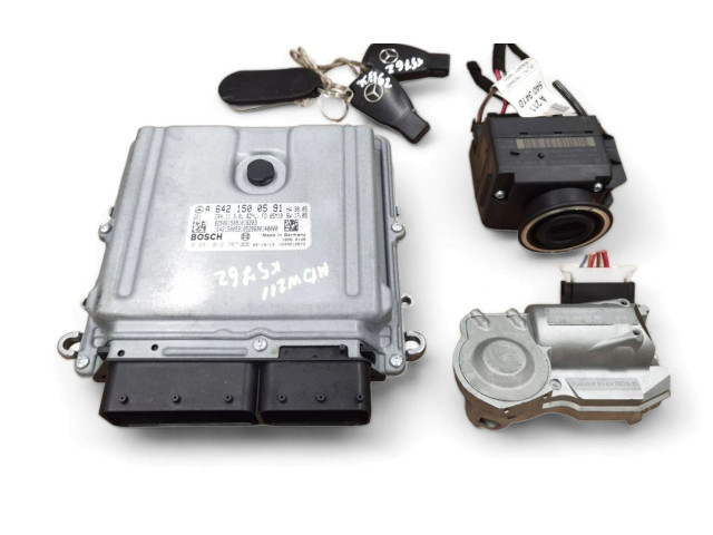 Рулевая рейка  Комплект зажигания 0281012787, A6421500591   Mercedes-Benz E W211 2002 - 2009 года