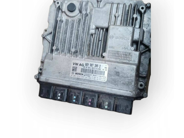 Блок управления двигателя 0261S14655, 06M907309D Audi A5