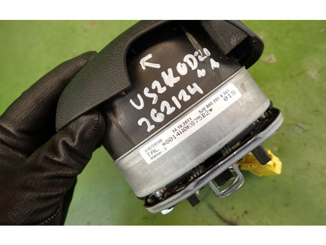 Подушка безопасности водителя 5J0880201K Skoda Octavia Mk1 (1U)